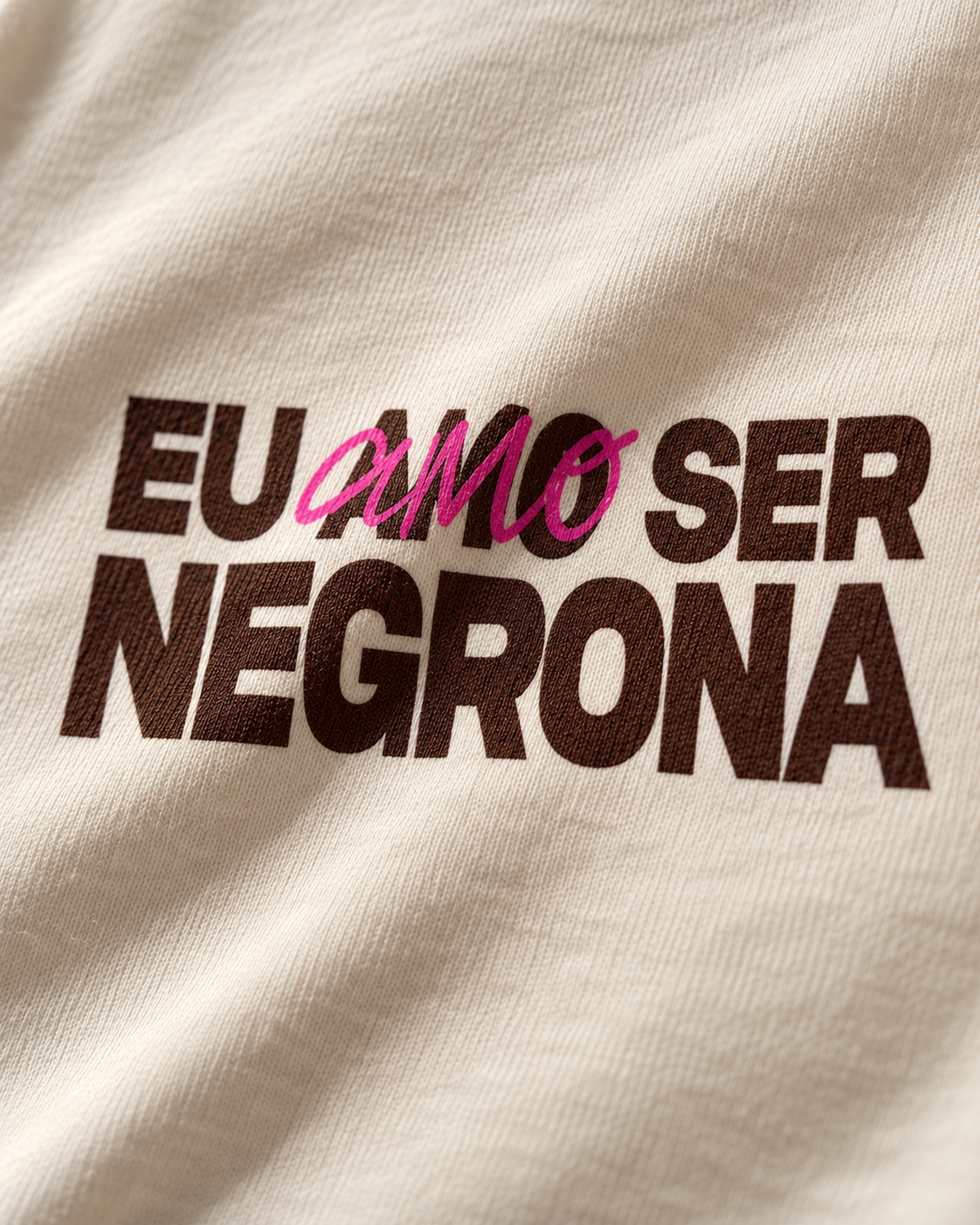 Baby Tee - Eu amo ser Negrona